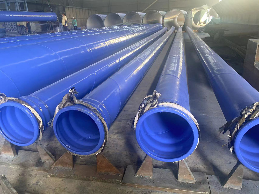 承插口連接給水涂塑鋼管